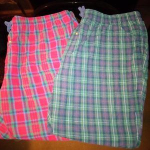 2 pairs St. John's Bay size 4x men's pajama bottoms